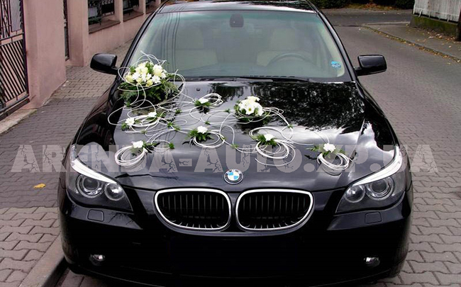 Аренда BMW 5 на свадьбу Запоріжжя