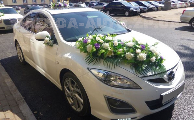 Аренда Mazda 6 на свадьбу Запорожье