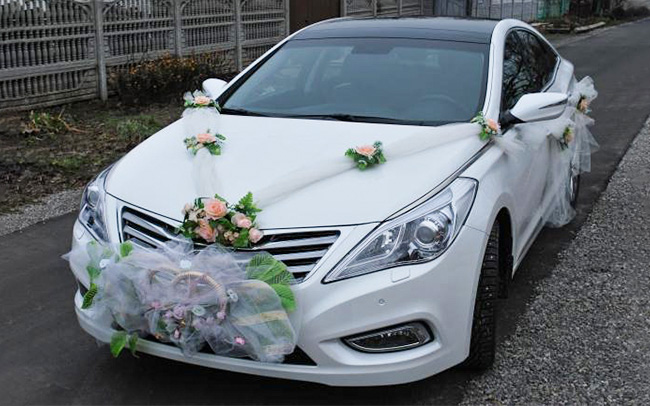Аренда Hyundai Grandeur на свадьбу Запорожье